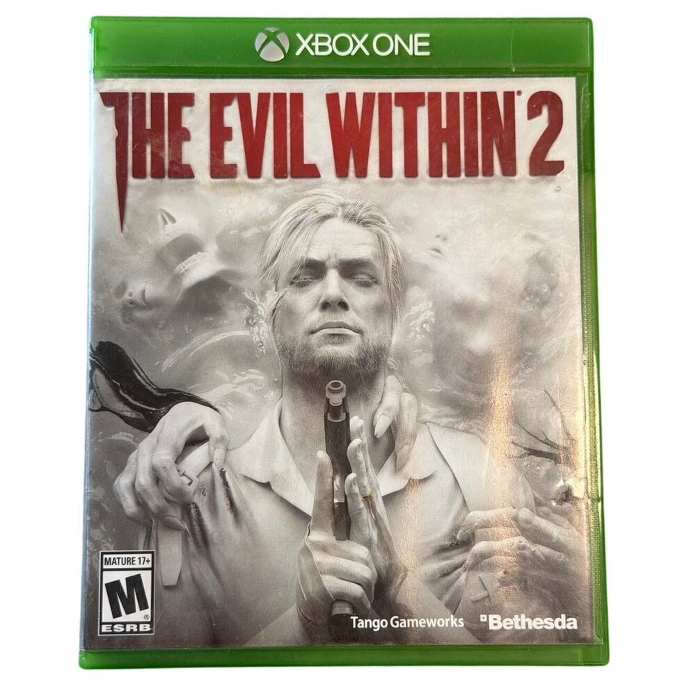 The Evil Within 2 XBOX ONE CIB Video game w Manual Bethesda Microsoft